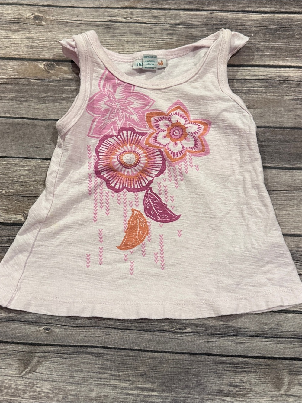 Naartjie pink tunic vguc size 12-18 months.